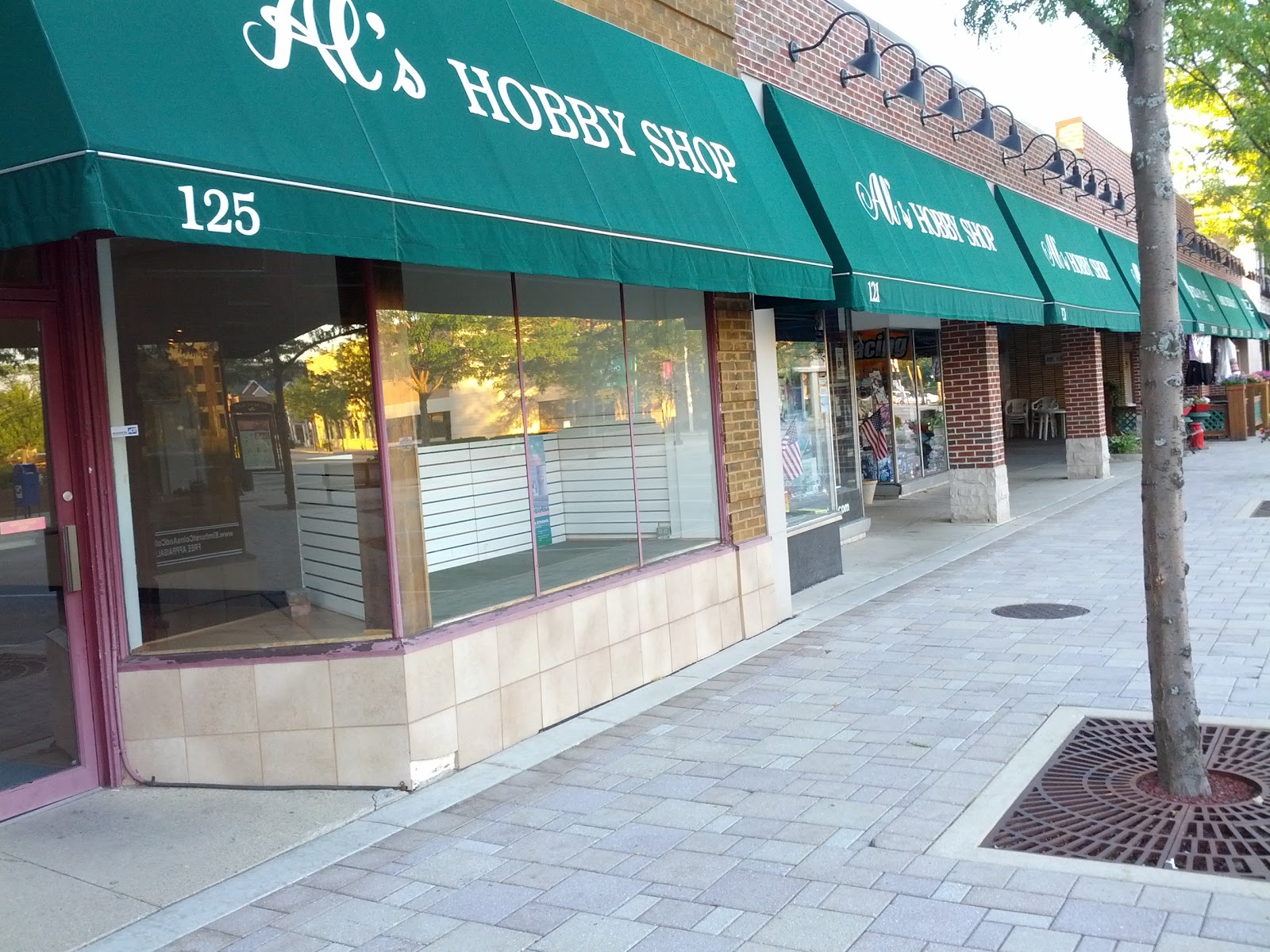 Al's Hobby Shop Elmhurst Shrinking