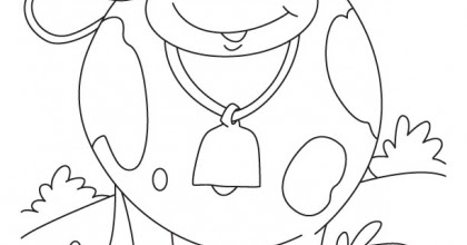 Cow Coloring Pages | Kids coloring pages