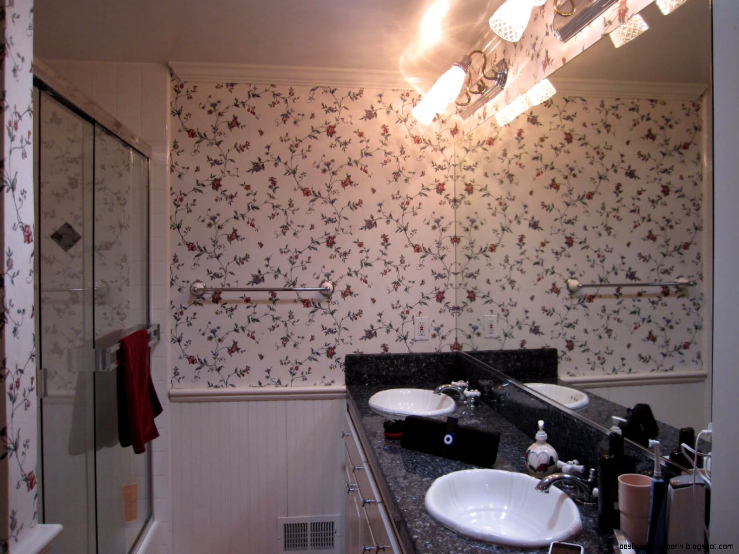 Wallpaper Bathroom Design Ideas Wallpaper Bathroom Design Ideas