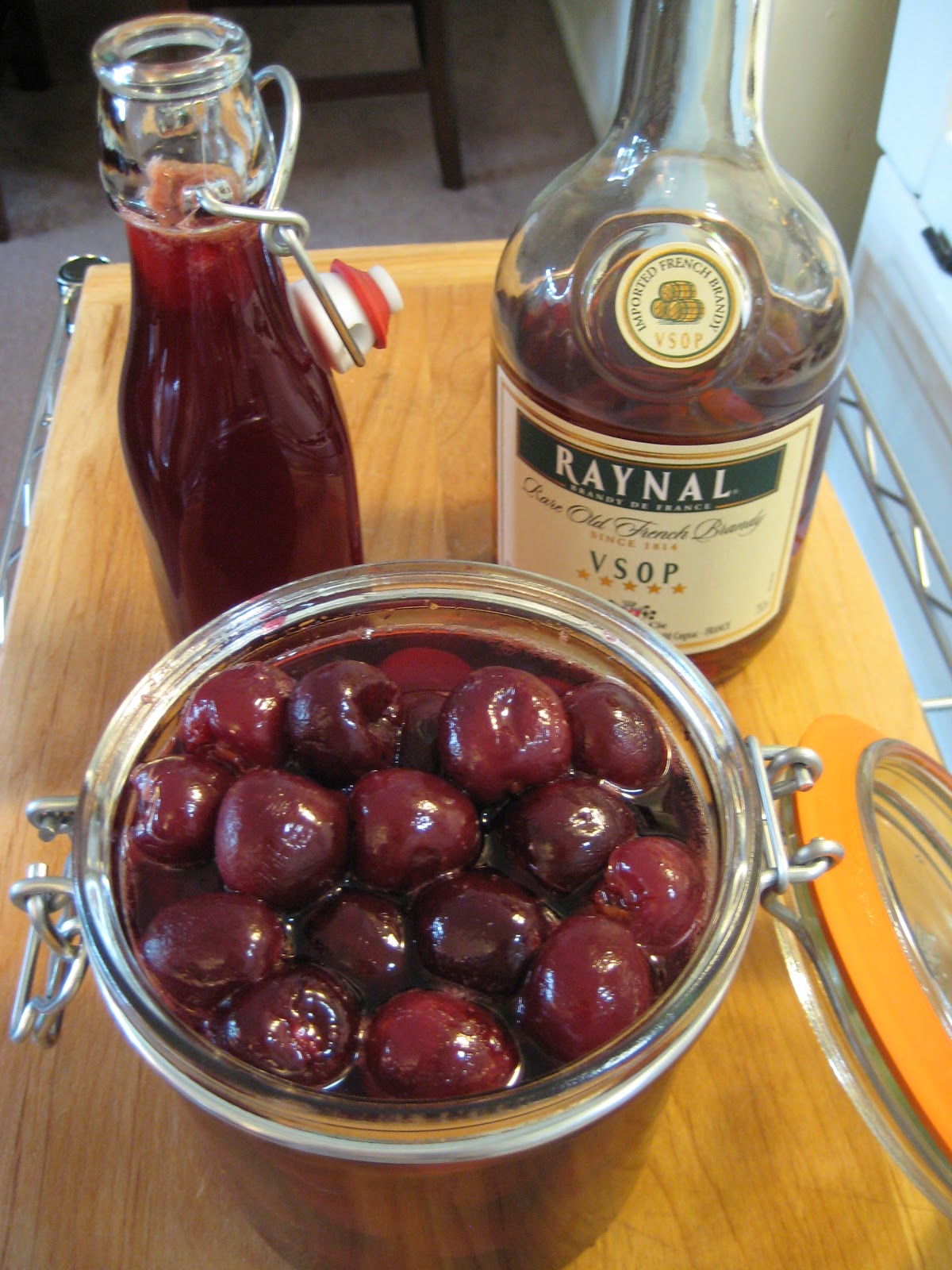 The Lush Chef Brandied Cocktail Cherries