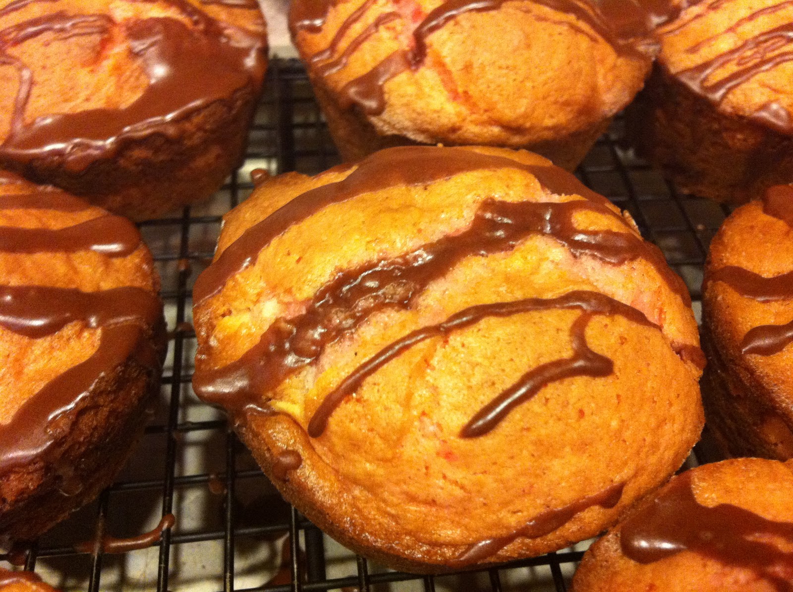 A Day in a Life Strawberry White Chocolate Donut Muffins