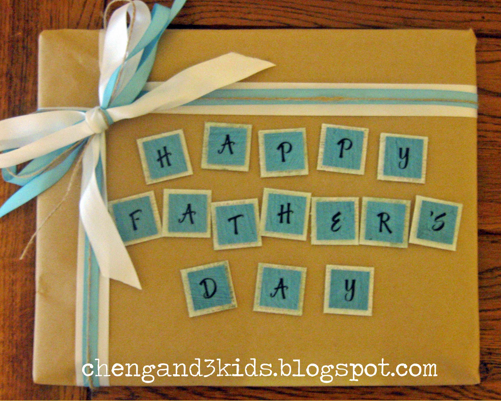 Cheng And 3 Kids Father S Day Handmade Gift Ideas This Is How I Gift Wrapped My Father S Day