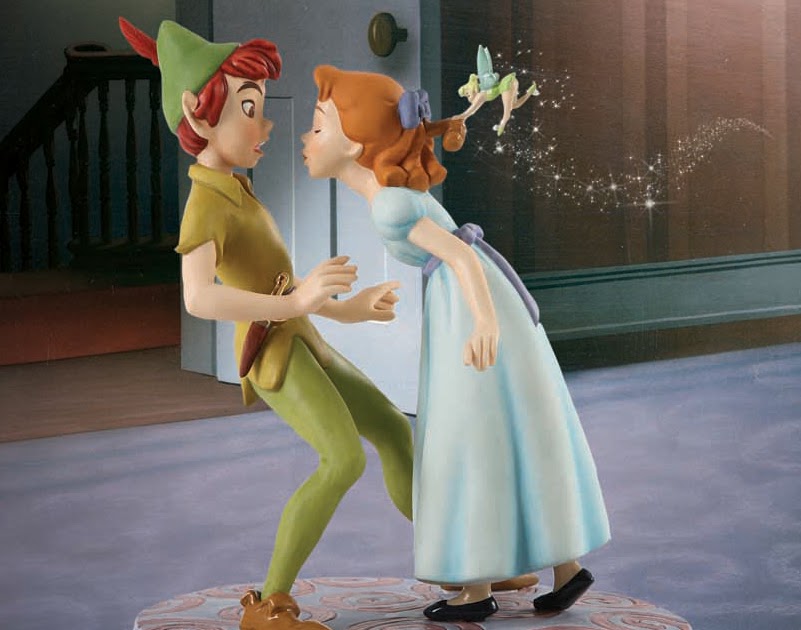 Duckman's Blog Peter Pan, Wendy & Tinker Bell I'm So Happy, I Think I'll Give You a Kiss