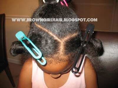 Pony Tails With A Twist Natural Hair Styles For Kids Curlynikki