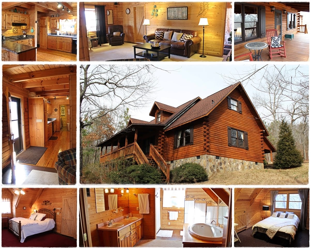 For Sale: Cypress Log Home