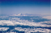 . mountains in Washington State, from an airplane flying to Canada. (scan )