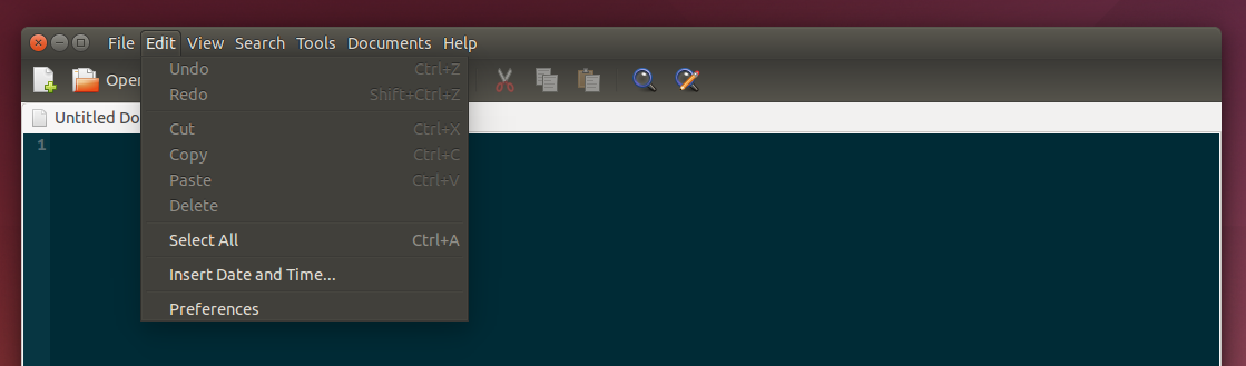 Ubuntu 14.04 Locally integrated menu (LIM)