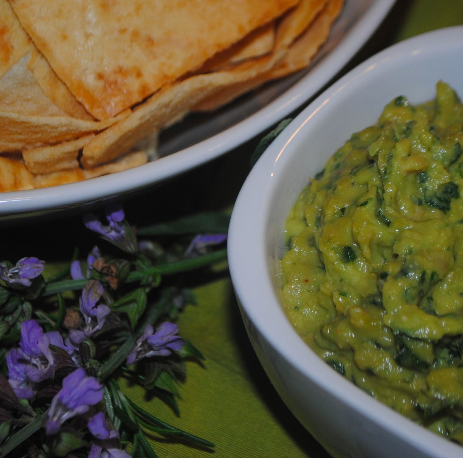 Recipe Doodle CREAMY MEDITERRANEAN SPREAD and GUACAMOLE HUMMUS and