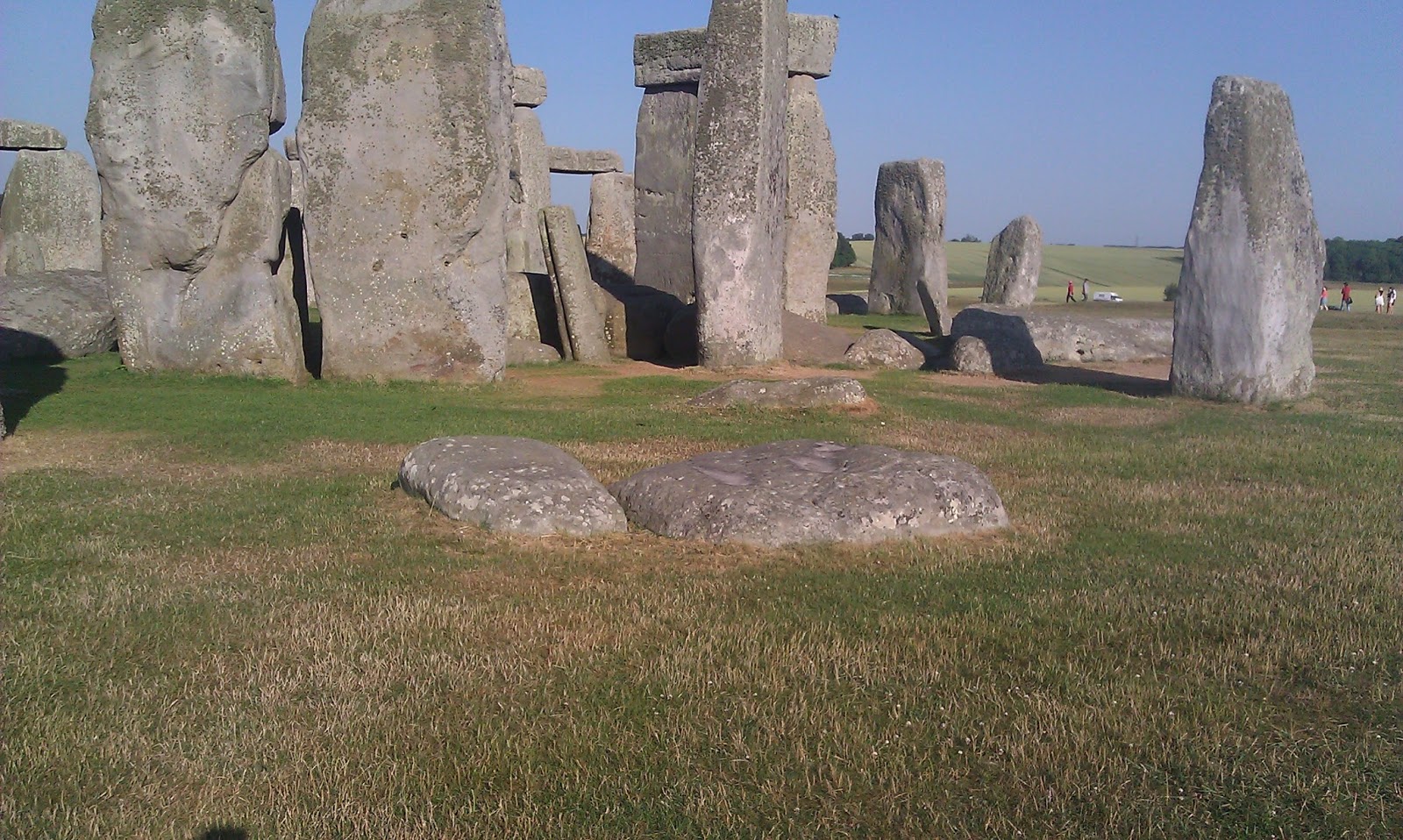 Parch marks at Stonehenge