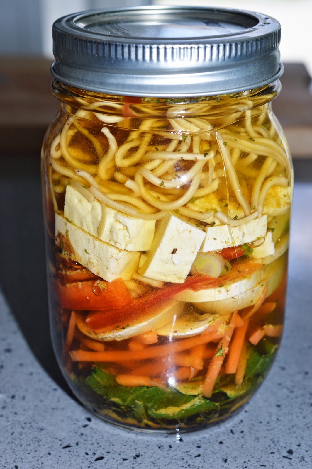 Lili popotte Soupe instantanée en pot masson