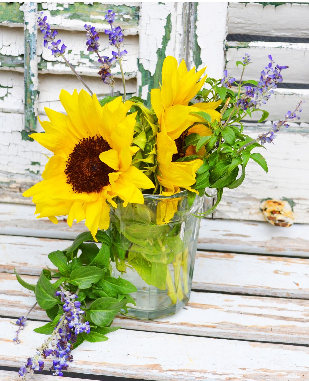 My Painted Garden Lavender and Sunflower Inspirations