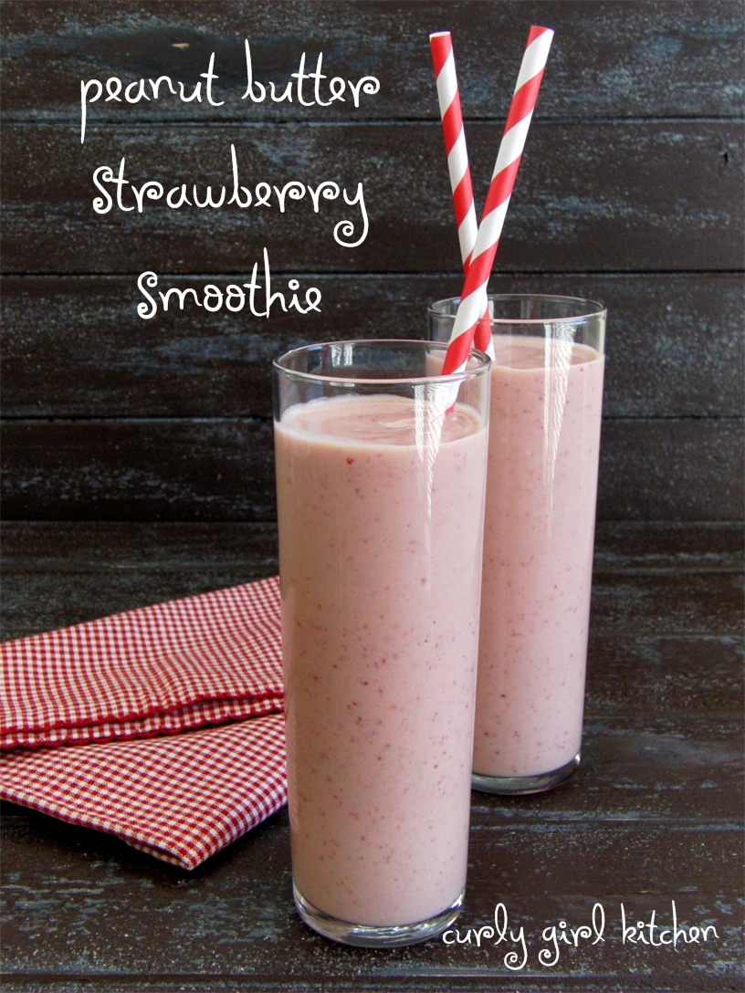 Curly Girl Kitchen Fruit and Nut Butter Smoothies...