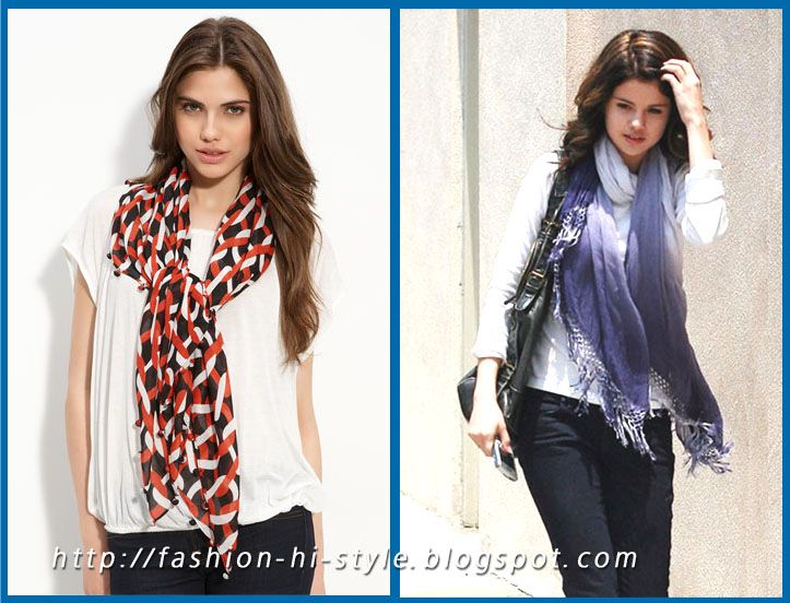 Fasion Talk Fashion talk Scarves fashion trends for teenagers and women