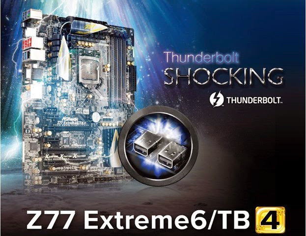 ASROCK Z77Extreme 6 ติด Thunderbolt Port