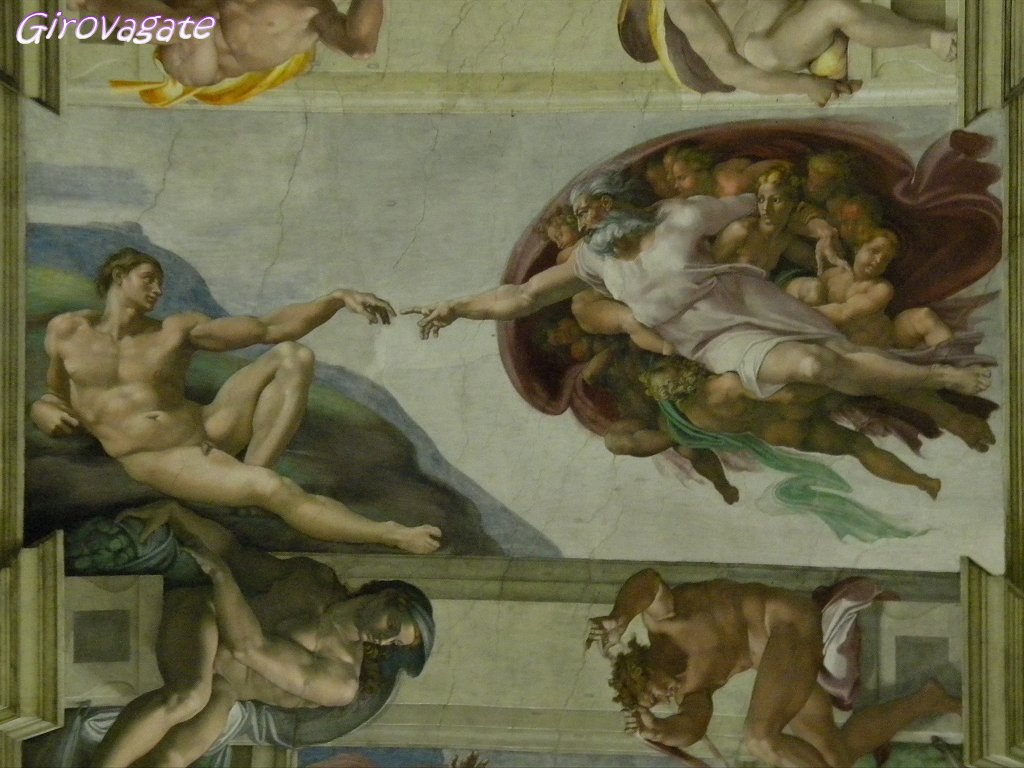 Creazione Adamo Michelangelo Cappella Sistina
