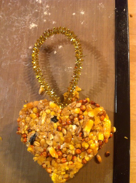 Dispossessed All Natural Bird Seed Ornaments