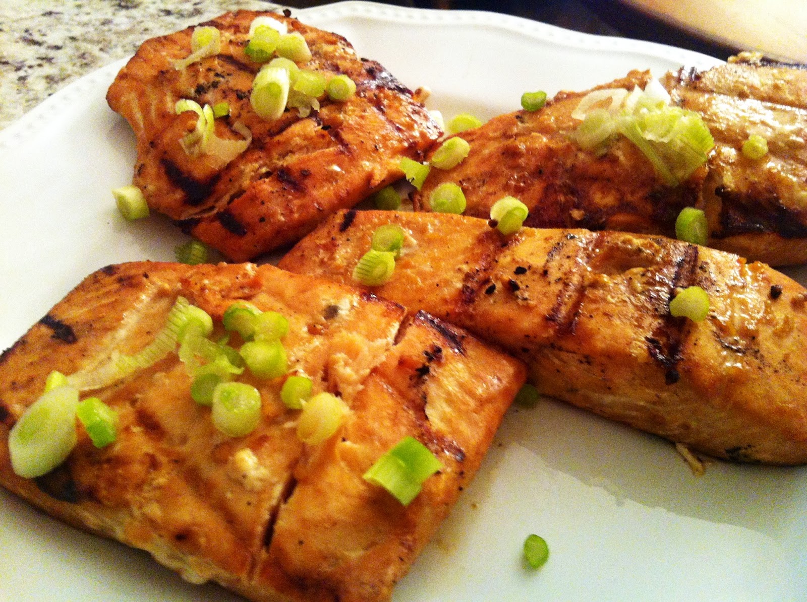 Pretty Penny Citrus Grilled Salmon