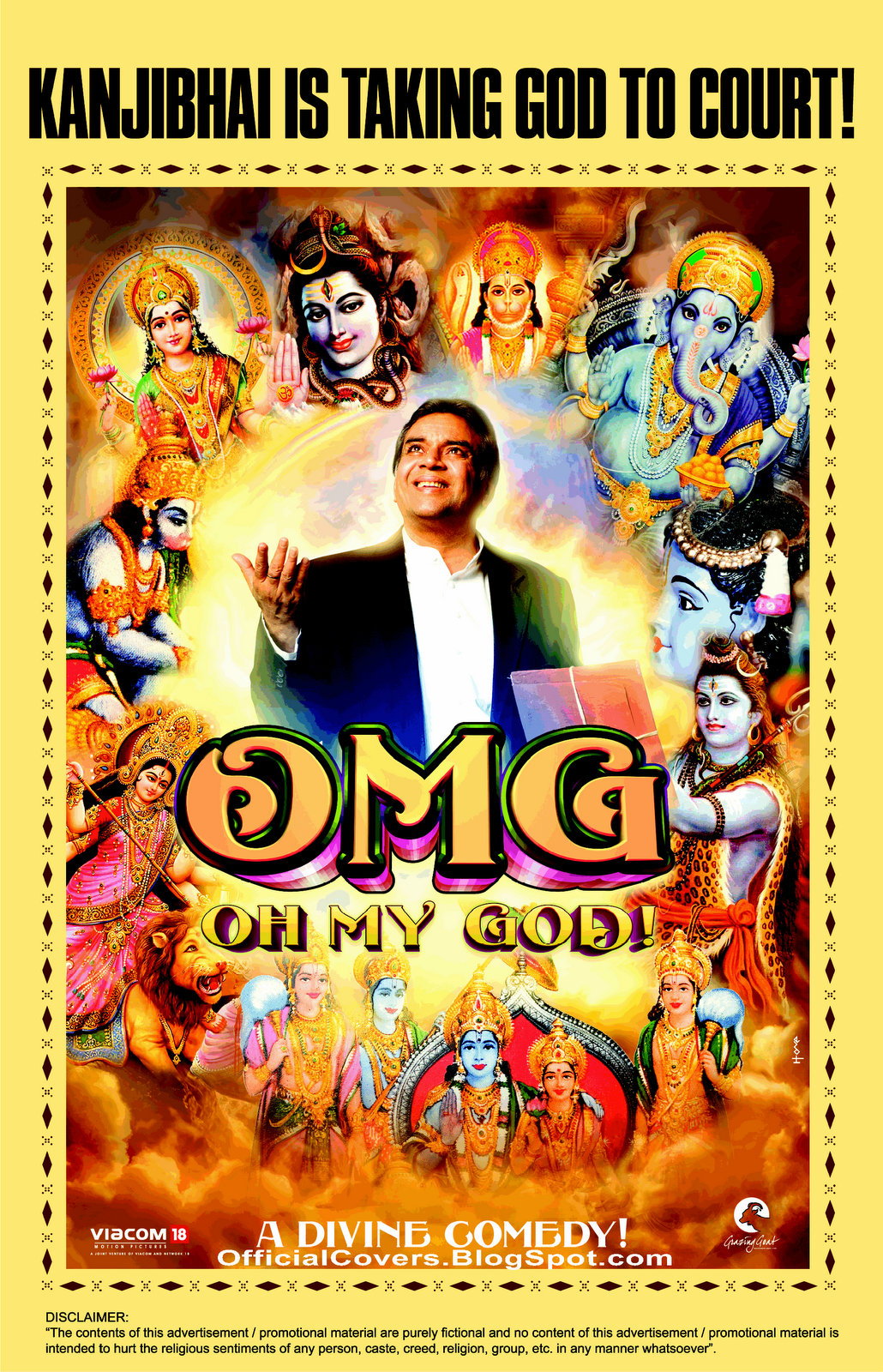 Latest Bluray & HD Covers OMG / Oh My God Movie Official Posters