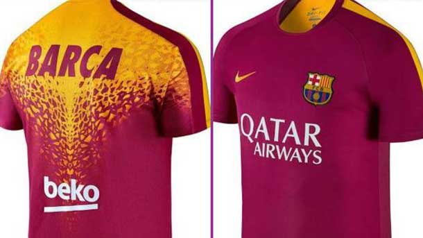 FC Barcelona Noticias: Así será la nueva camiseta de entreno del FC  Barcelona
