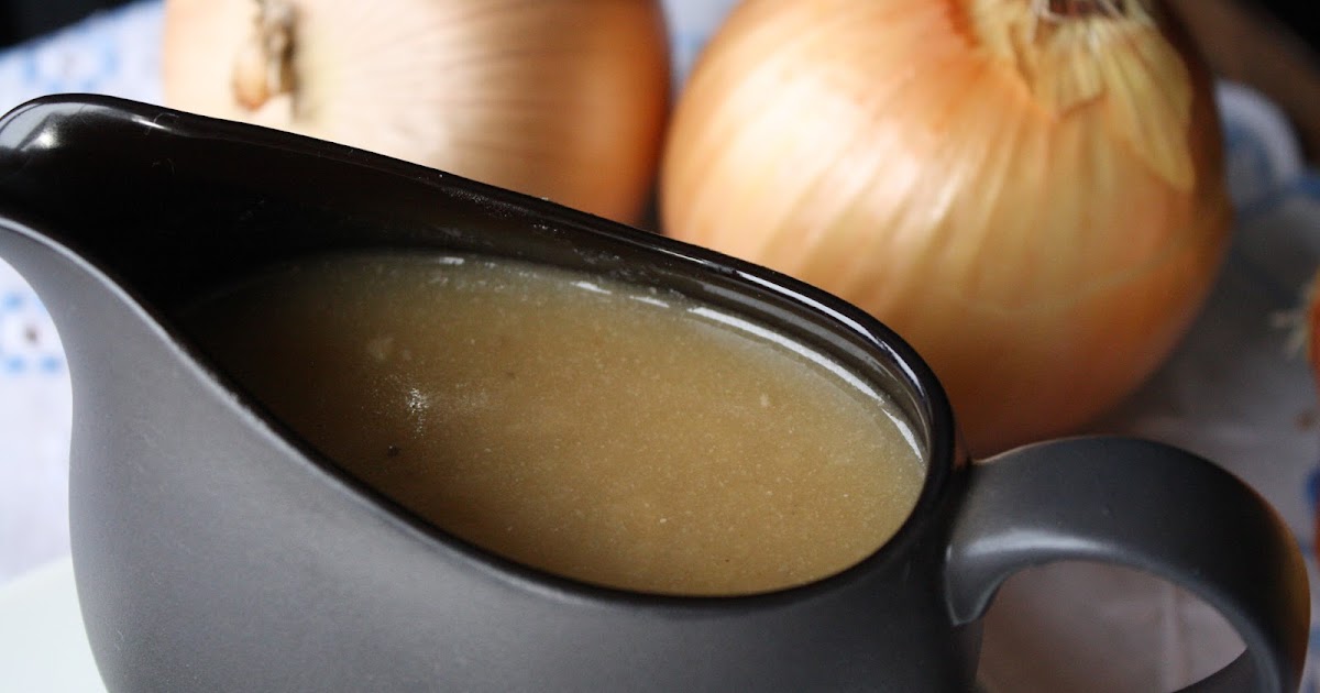 Adaptive Cooking Glutenfree Gravy from Scratch