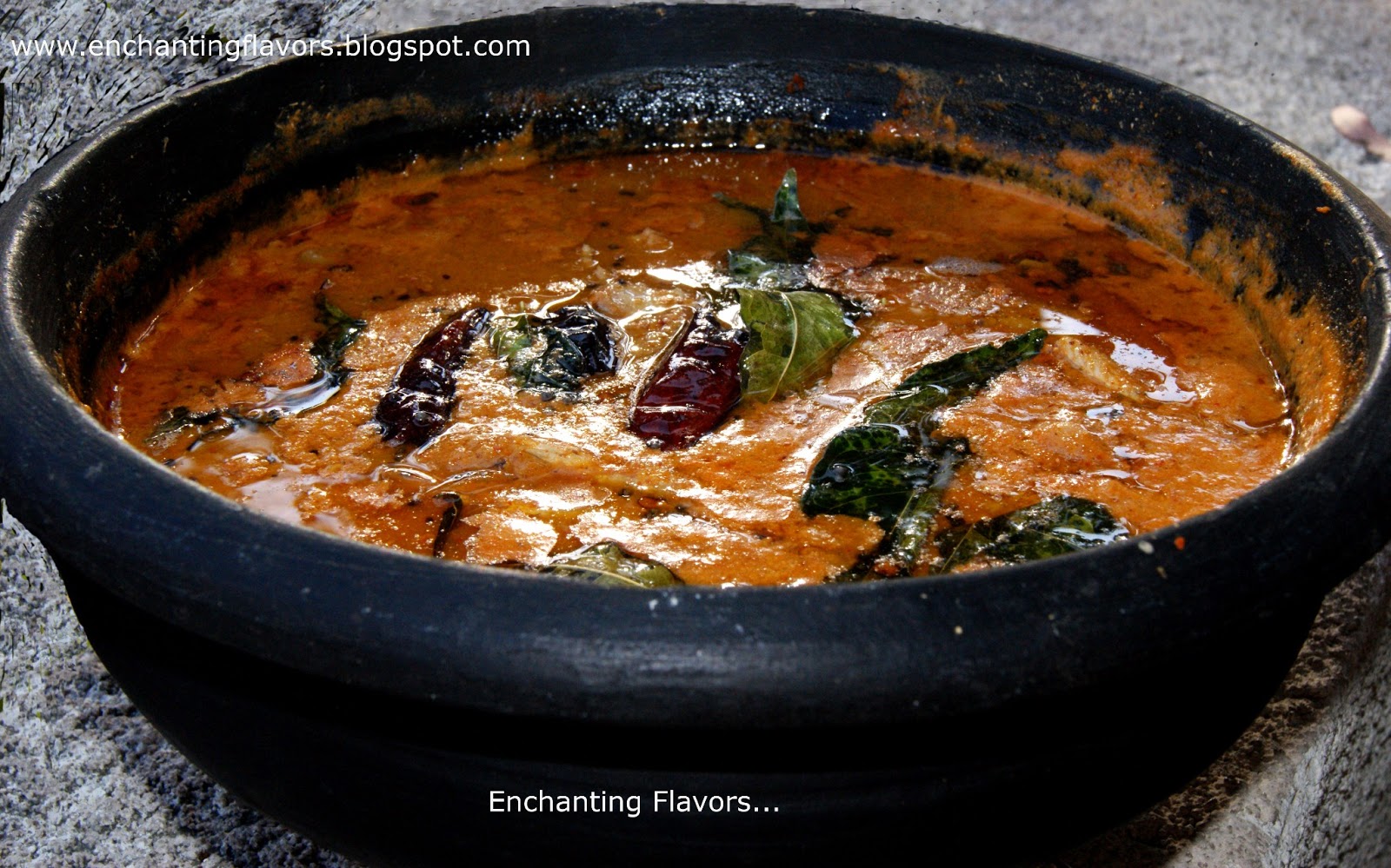 Enchanting Flavors Nagercoil style meen kuzhambu / Nagercoil style