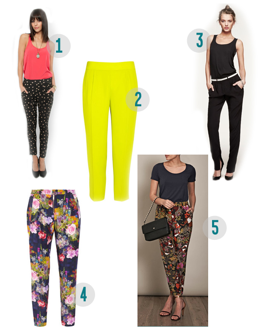 SEWING ON TREND PLEATED PANTS True Bias