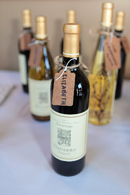 Wine wedding favors Personalized Wine wedding favors