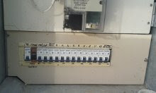 Domestic Meterbox with Dinmount Single Pole RCBO's