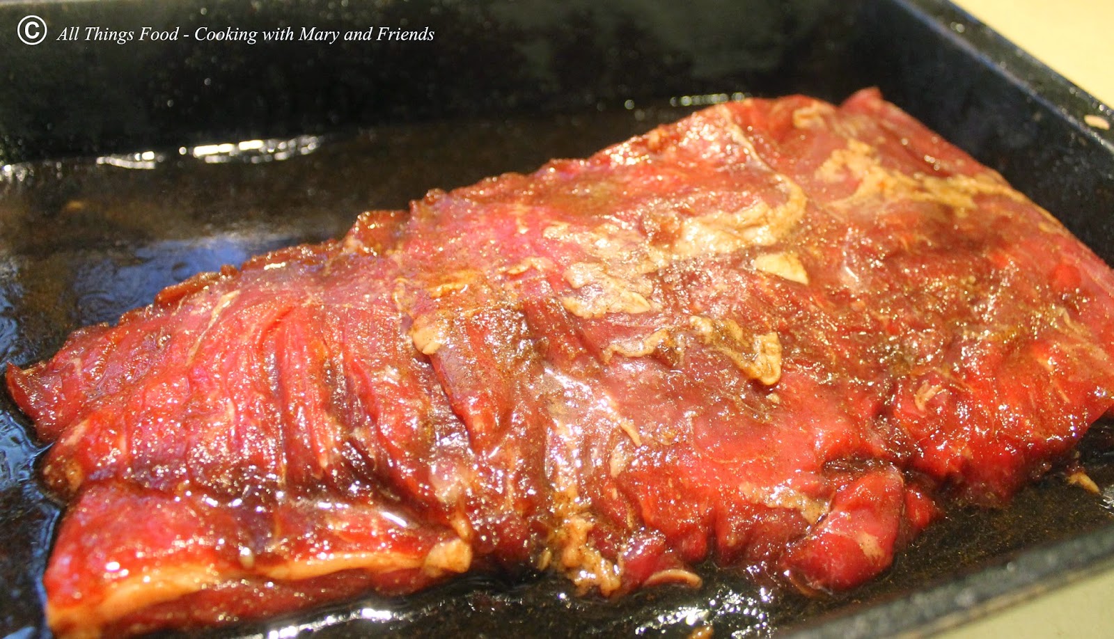 Cooking With Mary and Friends Grilled Smoky Skirt Steak