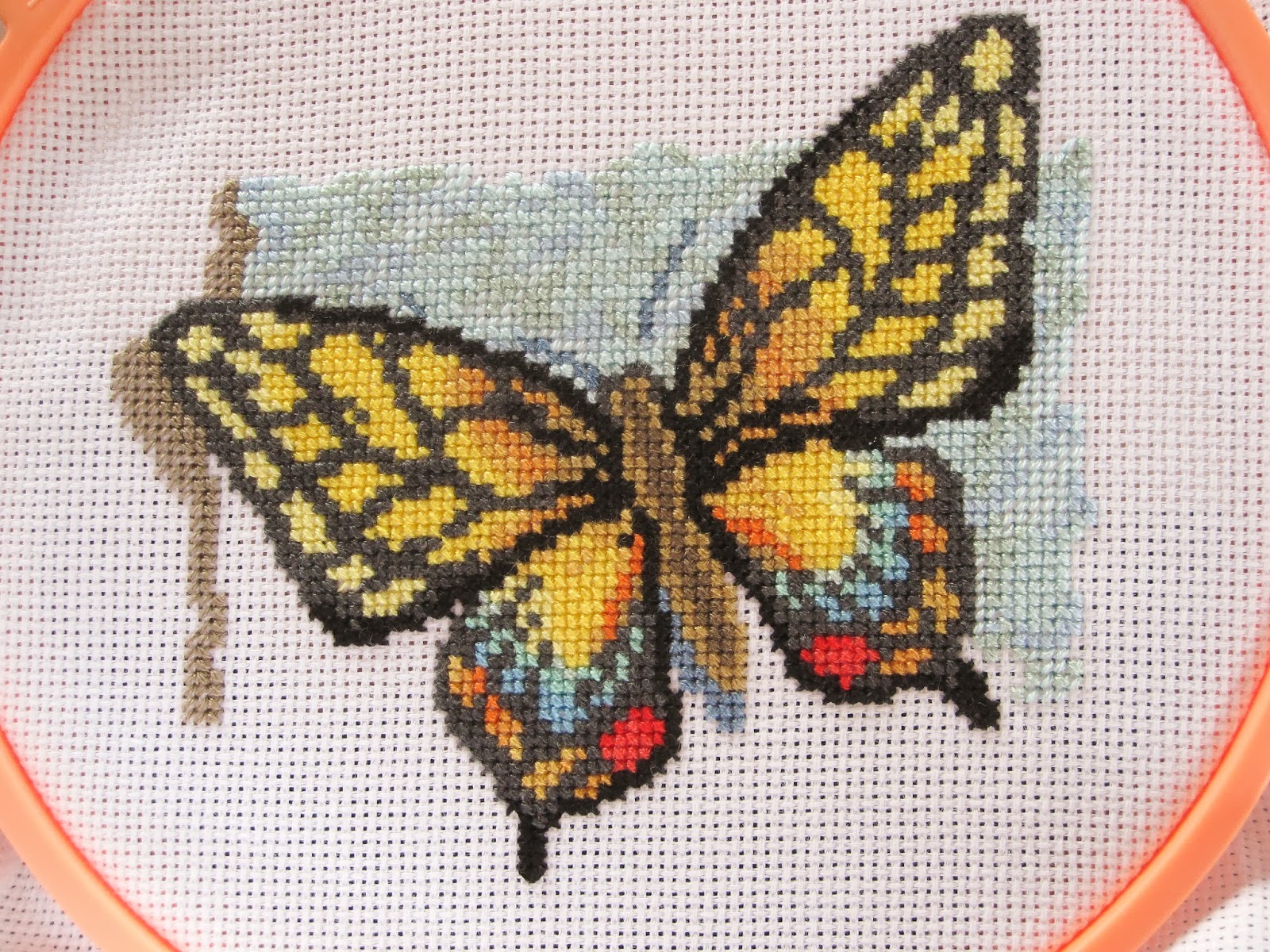 Calico's Whimsy Free To Fly Cross Stitch by Janlynn