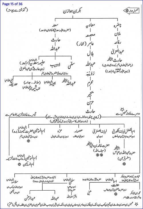 shajra nasab of hazrat muhammad in urdu pdf 17