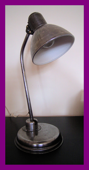 DESK LAMP BAUHAUS - H: 46 CM - CIRCA 1940 GERMANY - PRICE: £80.00
