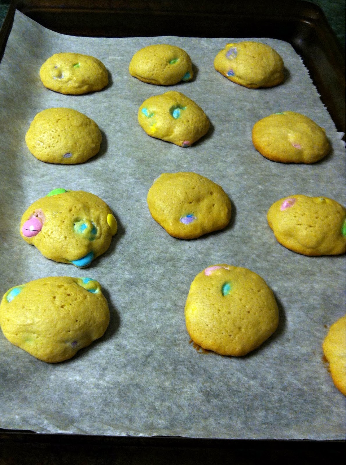 For the Love of Cookies Soft Baked M&M Cookies