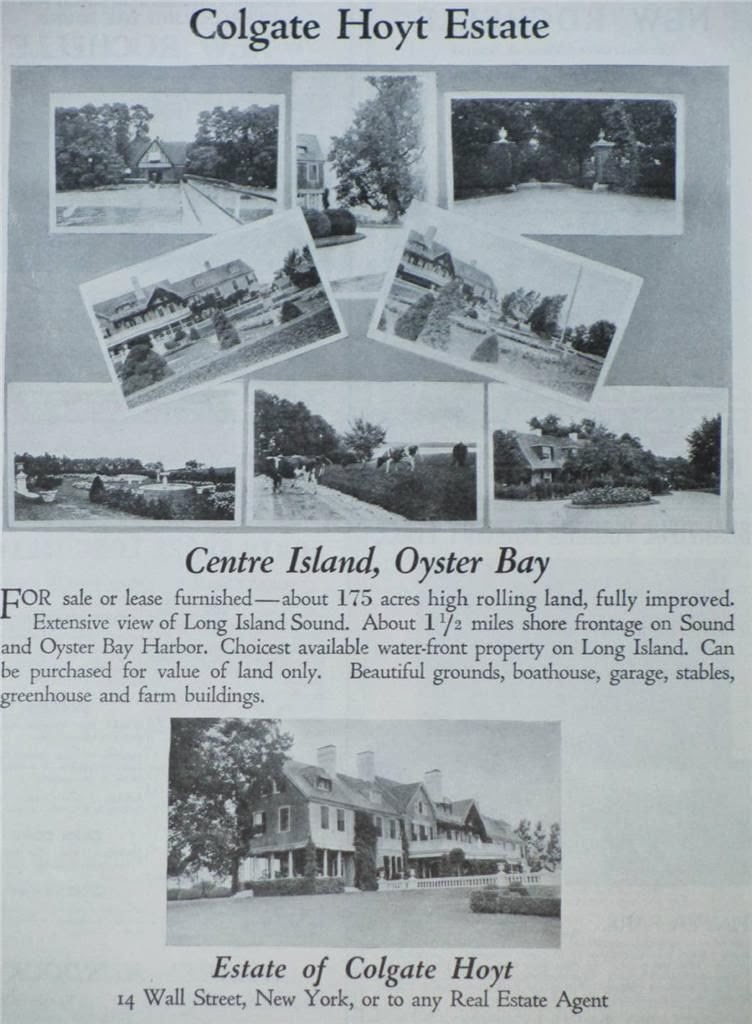 Old Long Island 'Eastover' Advertisement