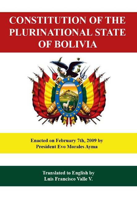 Constitution Of Bolivia