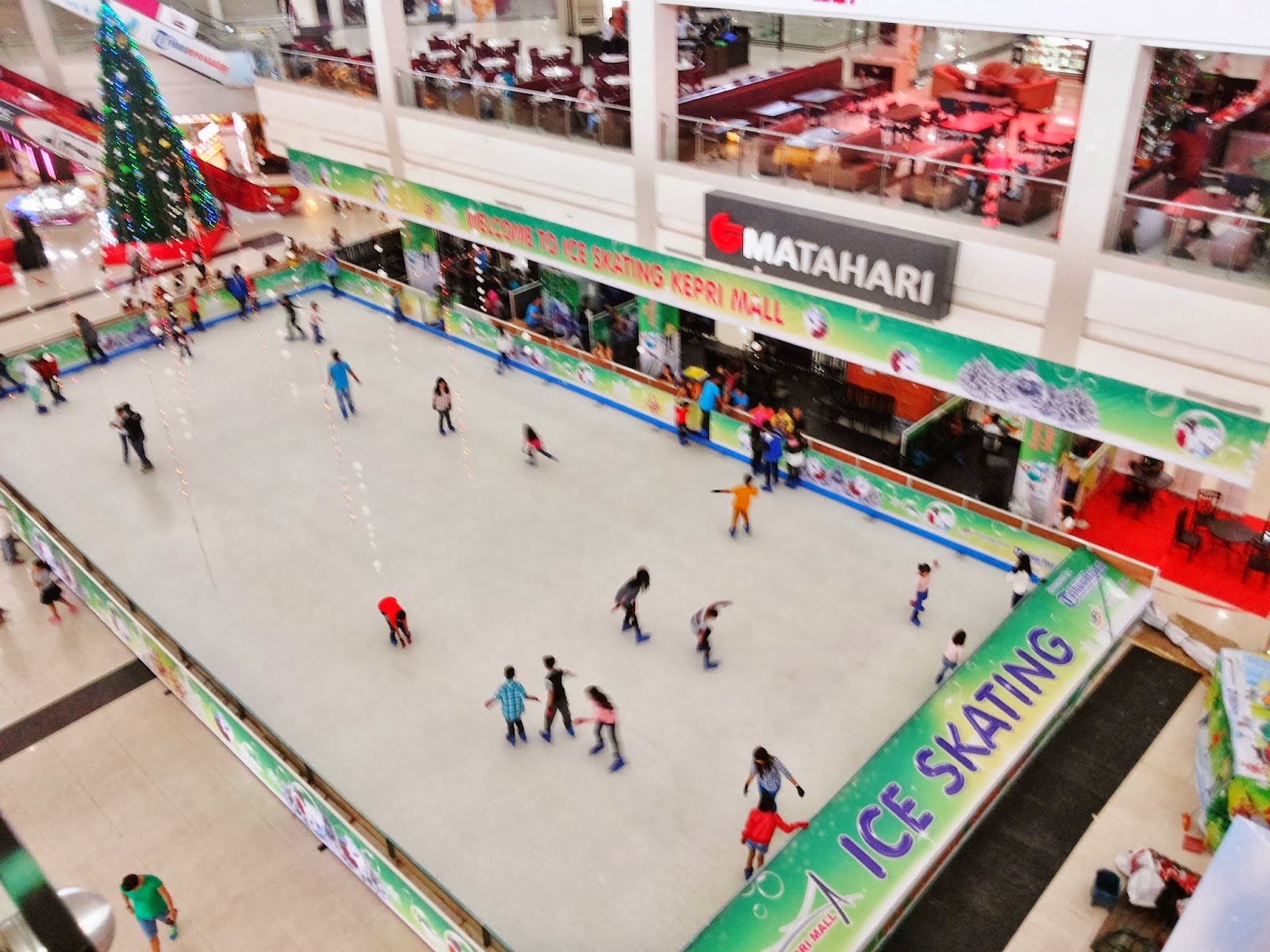 Batam on the Blog ICE Skating Kepri Mall Batam