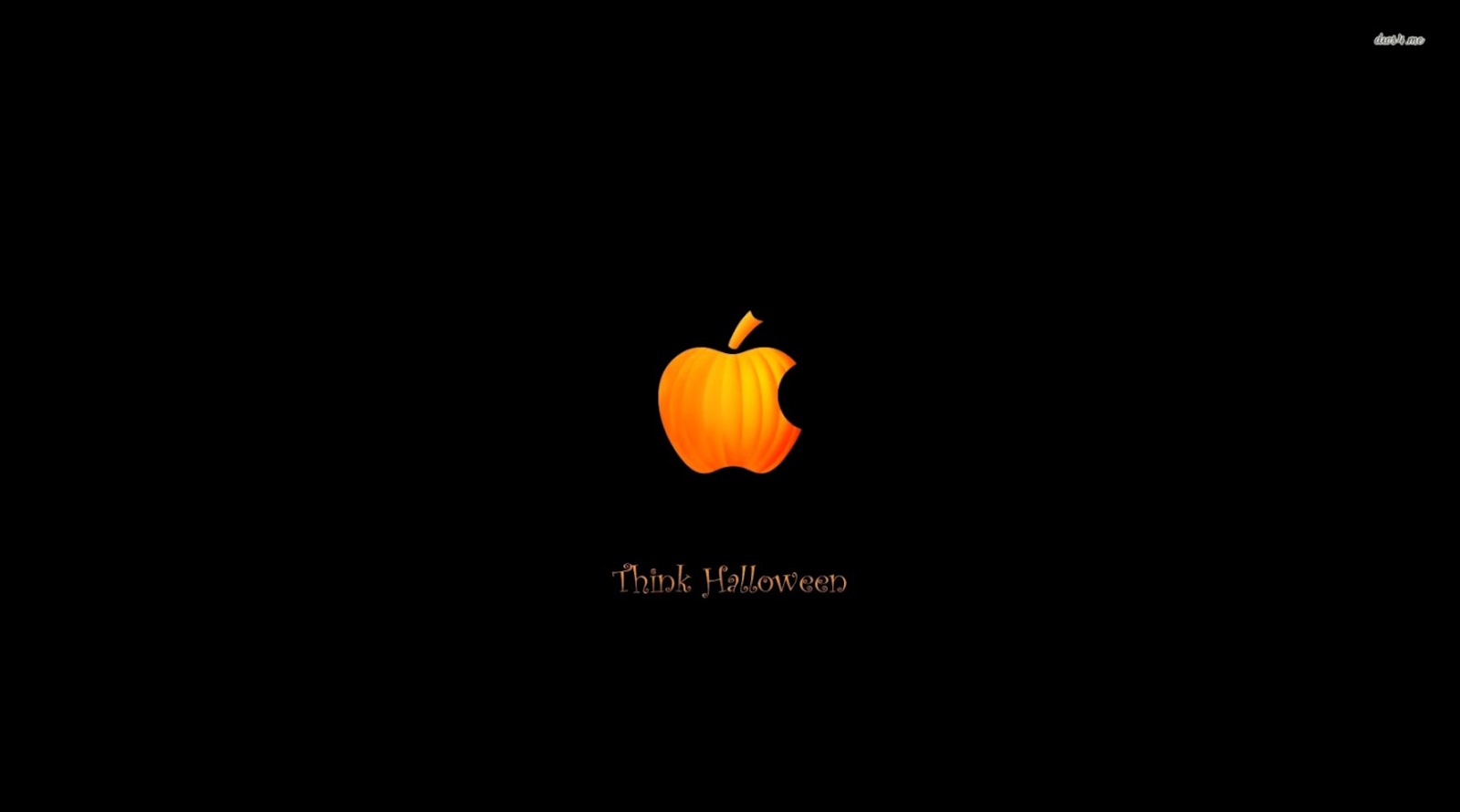 Think Halloween Apple Computer Think Halloween Apple Computer