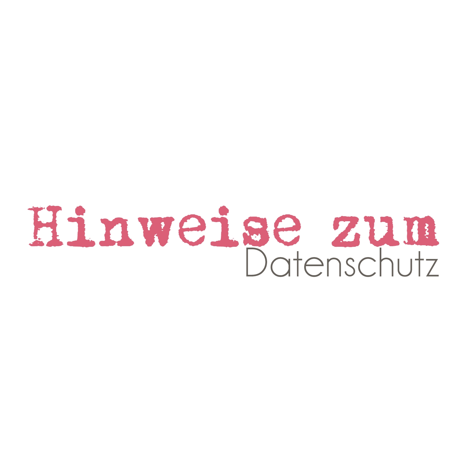 Datenschutz