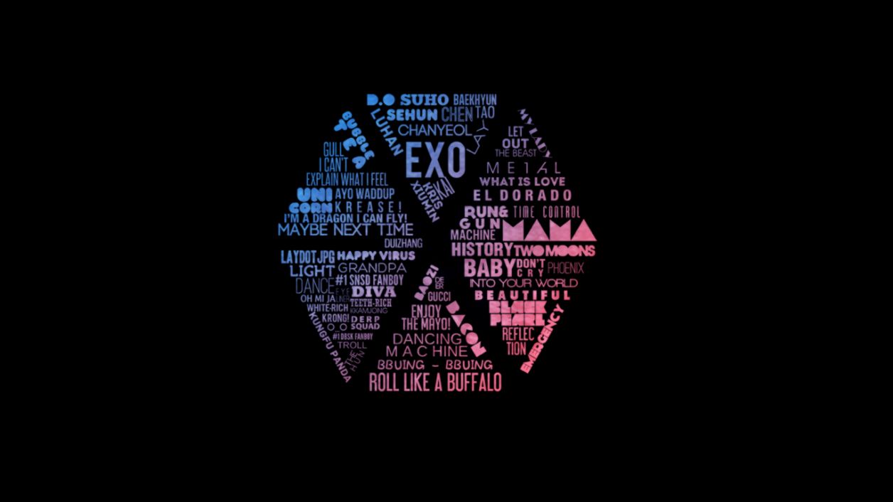 Exo logo wallpaper hd Exo logo wallpaper hd
