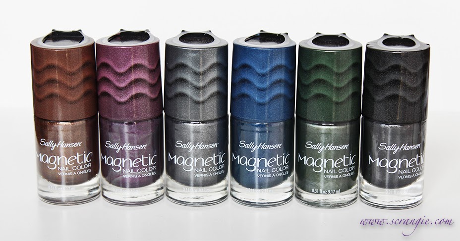 Scrangie: Sally Hansen Magnetic Nail Color Swatches and Review