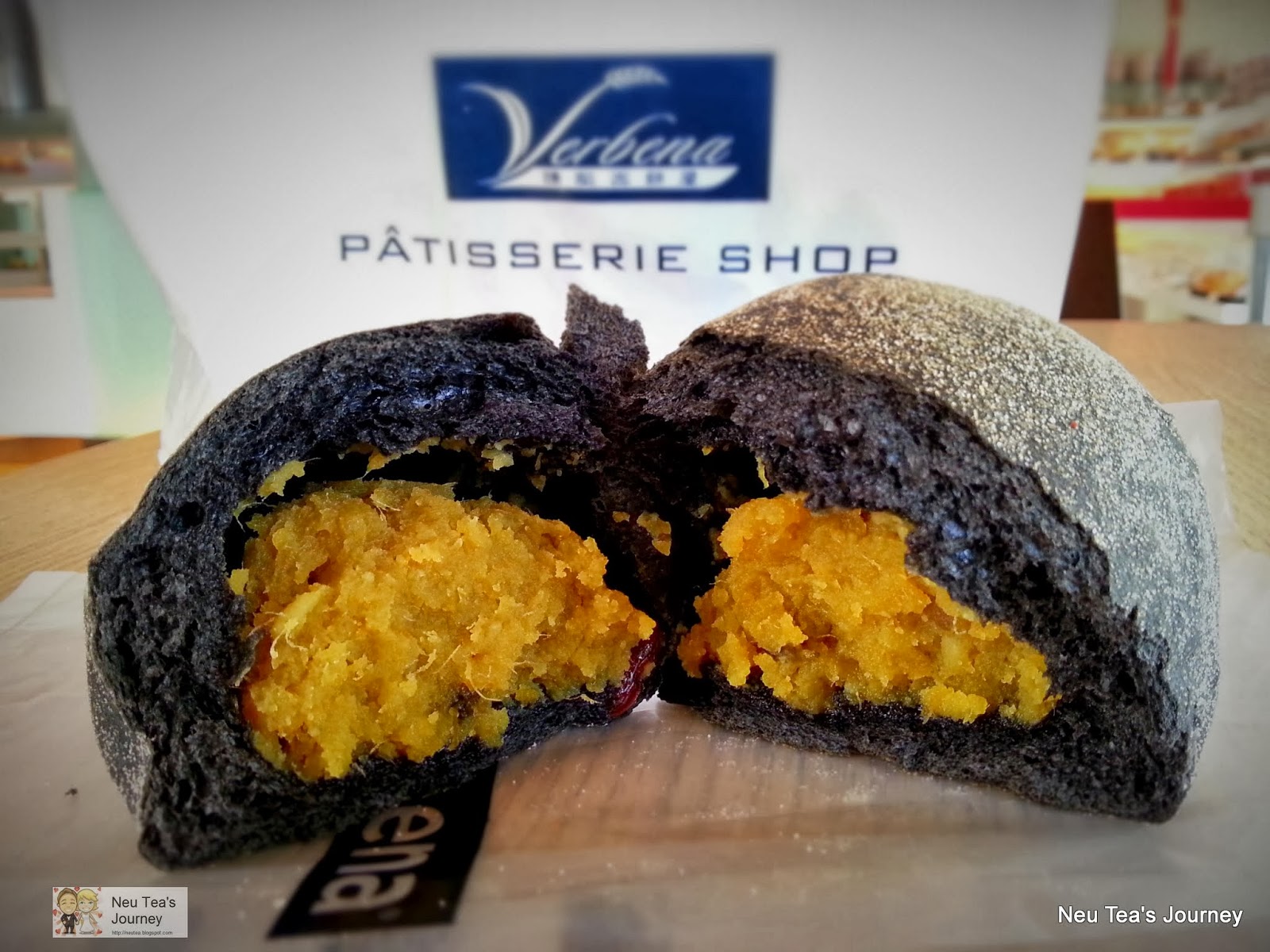 Neu Tea's Journey Trying out new bread from Verbena Bakery in Kulai