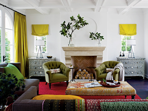 Modern Furniture: Cottage Living Room Decorating Ideas 2012