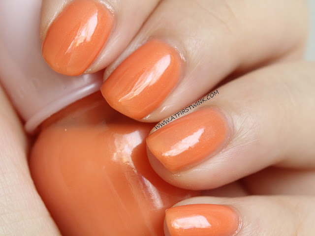 Etude House Petit Darling nail polish OR207 - Apricot Milk