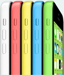 iPhone 5c in different colors