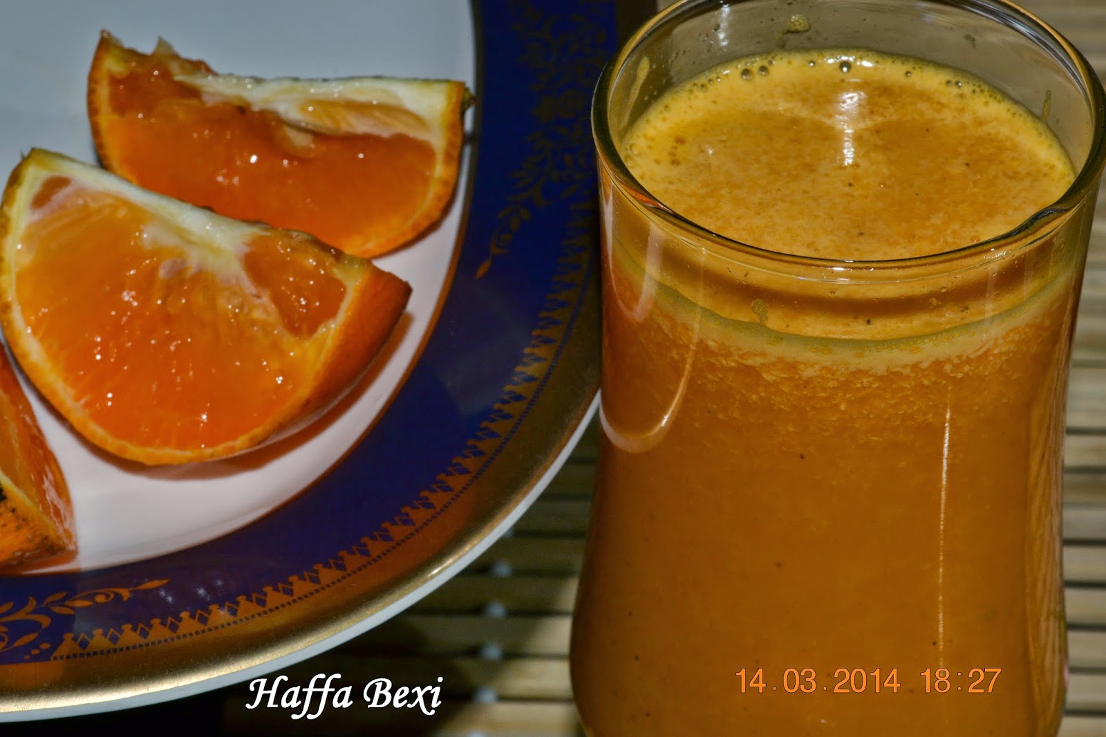 Orange Juice Haffa's kitchen adventures