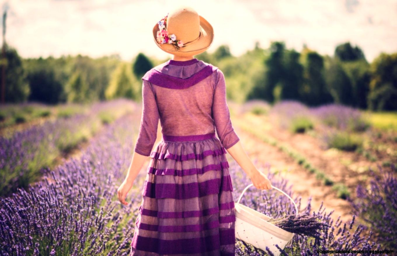Field Lavender Girl Mood Hd Wallpaperrespond Free High Field Lavender Girl Mood Hd Wallpaperrespond Free High