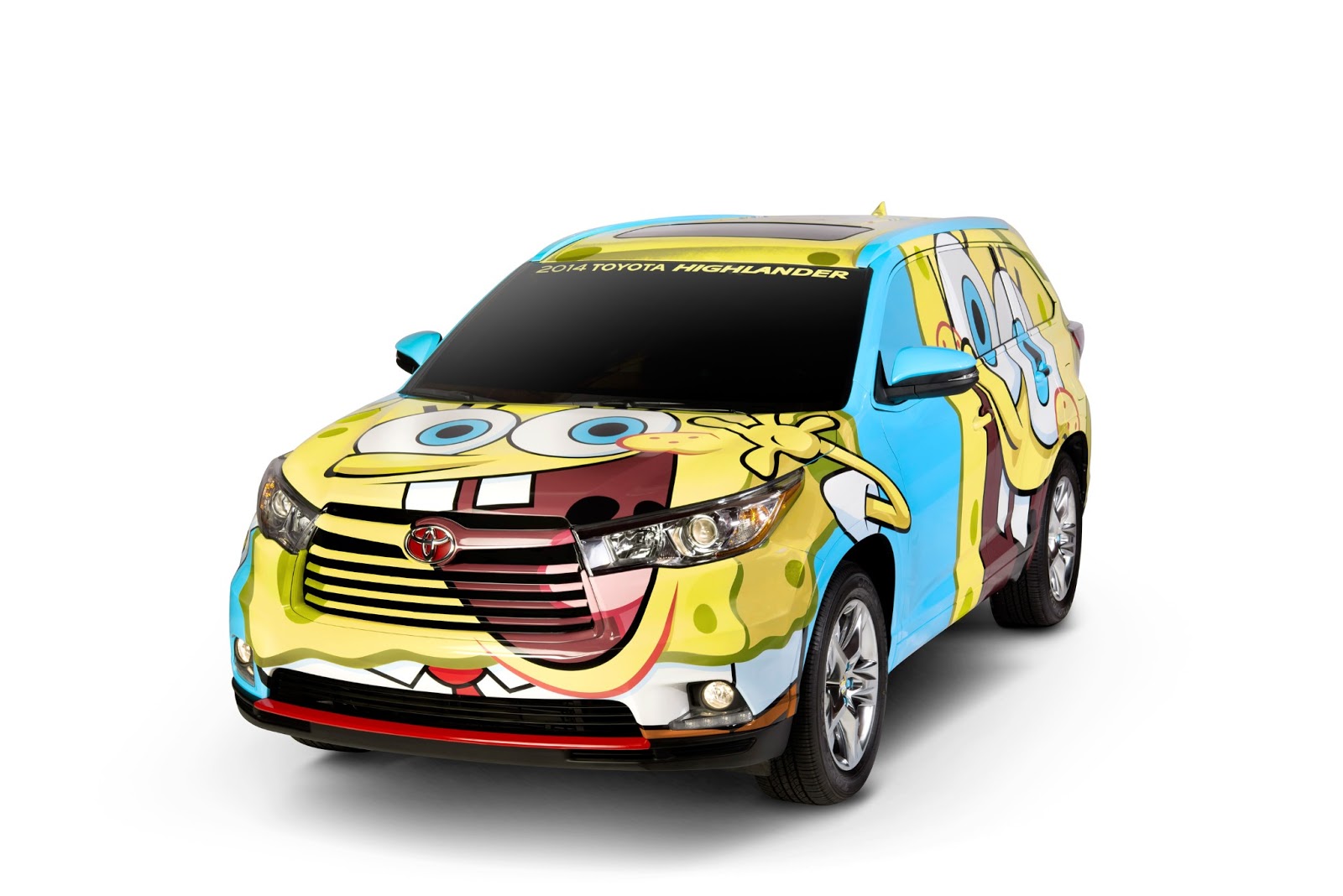 NickALive! Nickelodeon And Toyota Create SpongeBob SquarePants