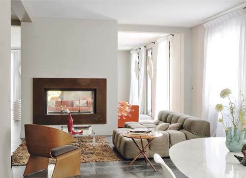 Salas con chimeneas | Ideas para decorar, diseñar y mejorar tu casa.