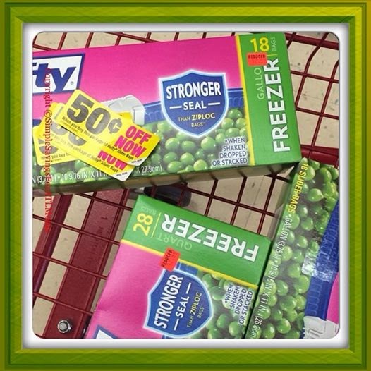 Hefty Freezer Bags Clearance at Family Dollar!