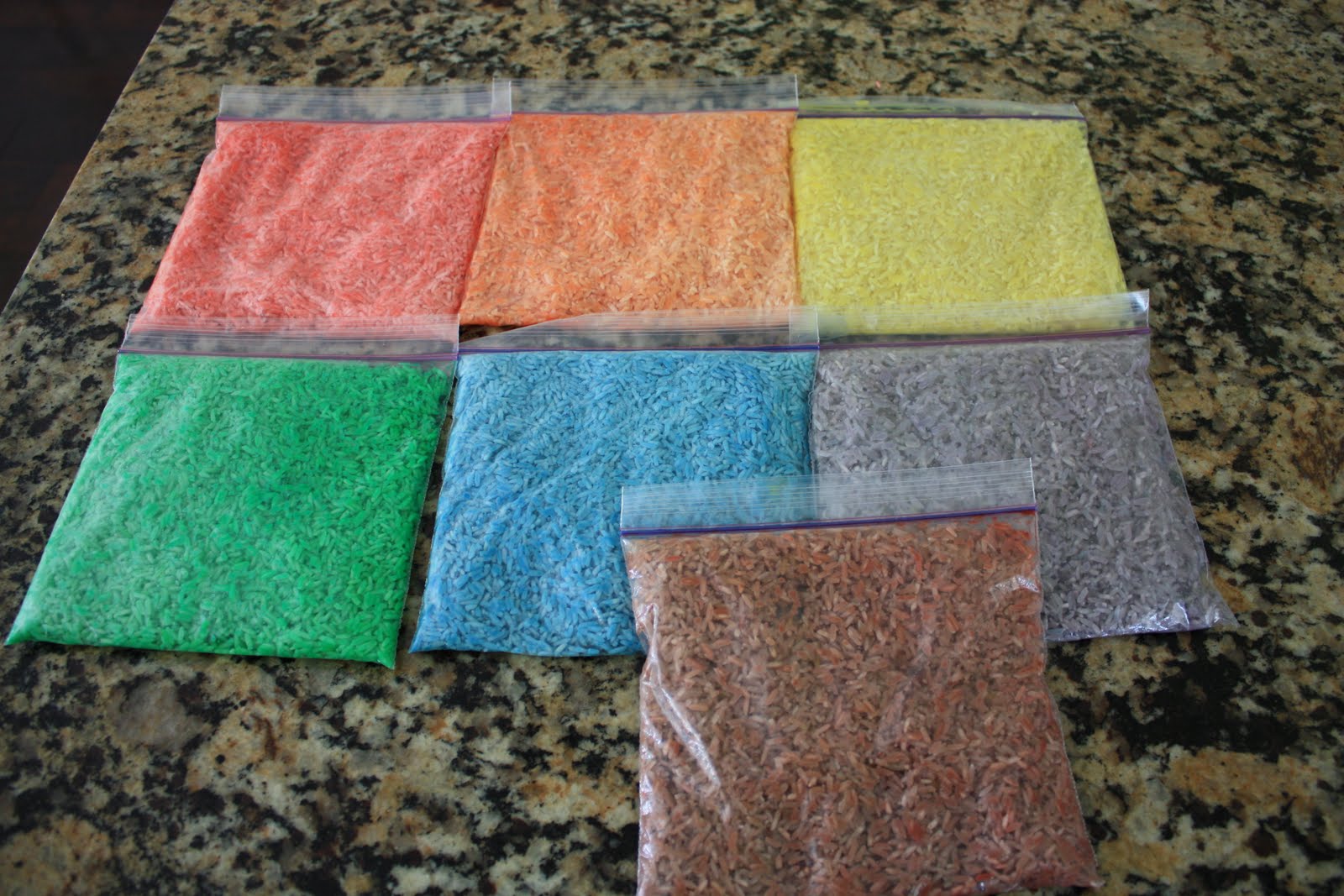 Let Kids Create Rice Art